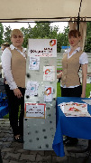14 мая на Фонтанной площади состоялся фестиваль «Крепкая семья - крепкая Россия», в котором приняли участие сотрудники МФЦ.