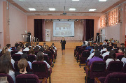 17 марта, в Экономическом лицее № 14 Ростова-на-дону  состоялся открытый урок на тему использования электронных услуг на портале Госуслуги.

