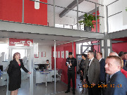 Многофункциональный центр был открыт, 6 апреля, главой Администрации города Сергеем Горбань в центре развития предпринимательства «Новый Ростов» по ул. Горького,151.